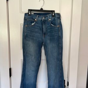 Gap vintage high rise flare size 26/2r